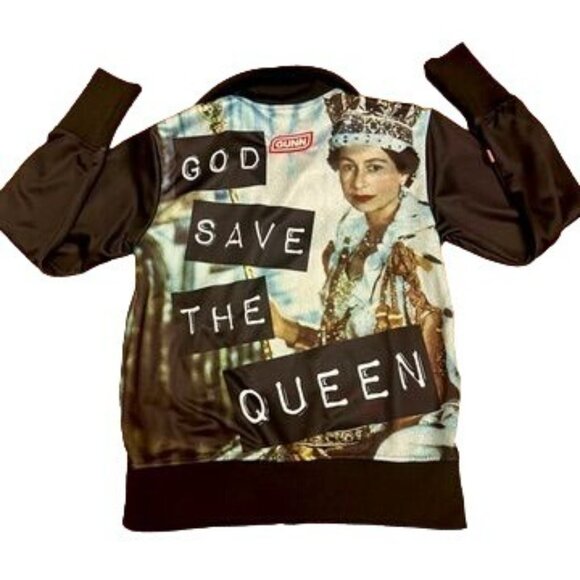 Gunn Athletic Track Jacket Limited Edition God Save The Queen  Unisex XS - Picture 4 of 8